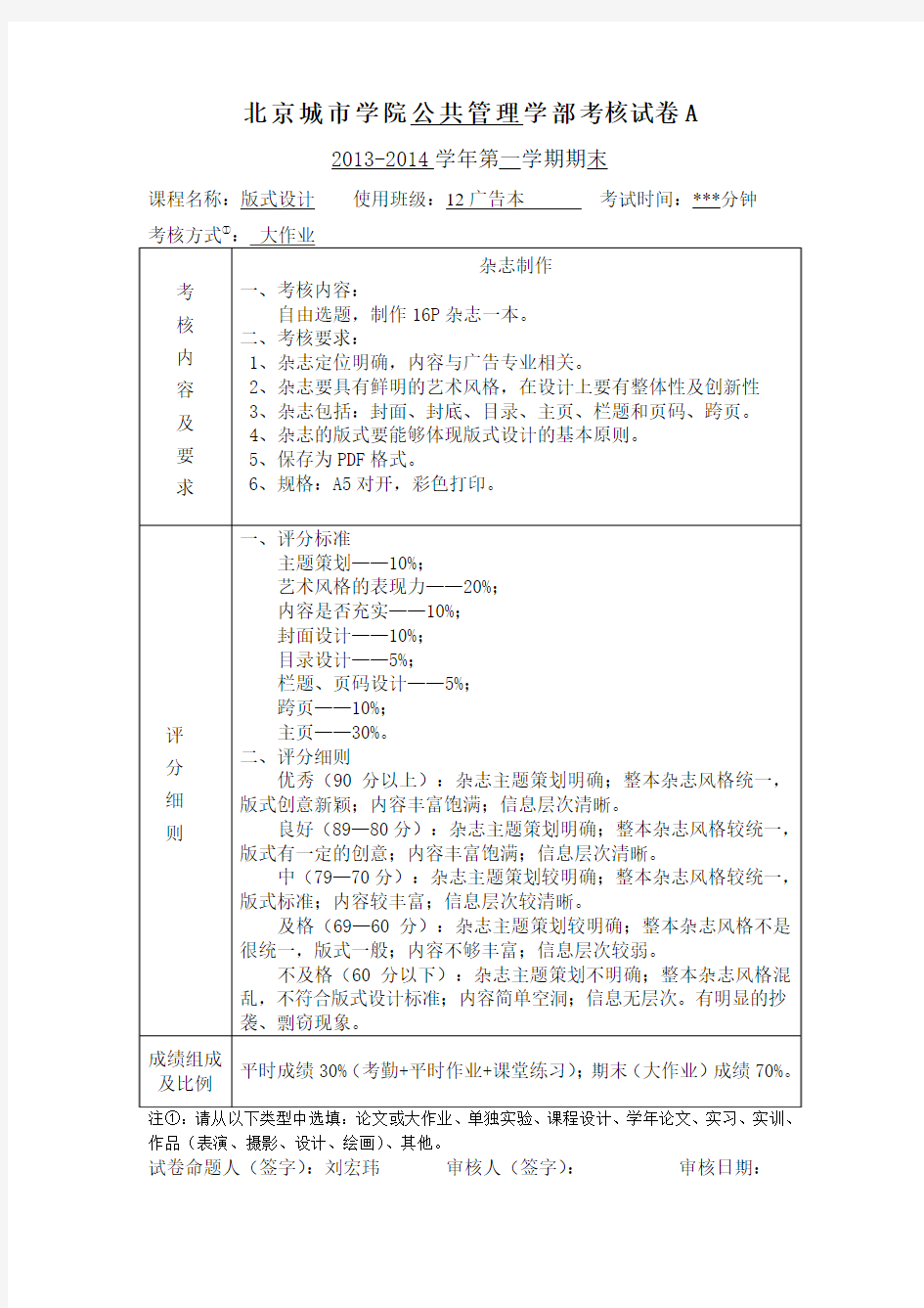 版式设计12广告本大作业