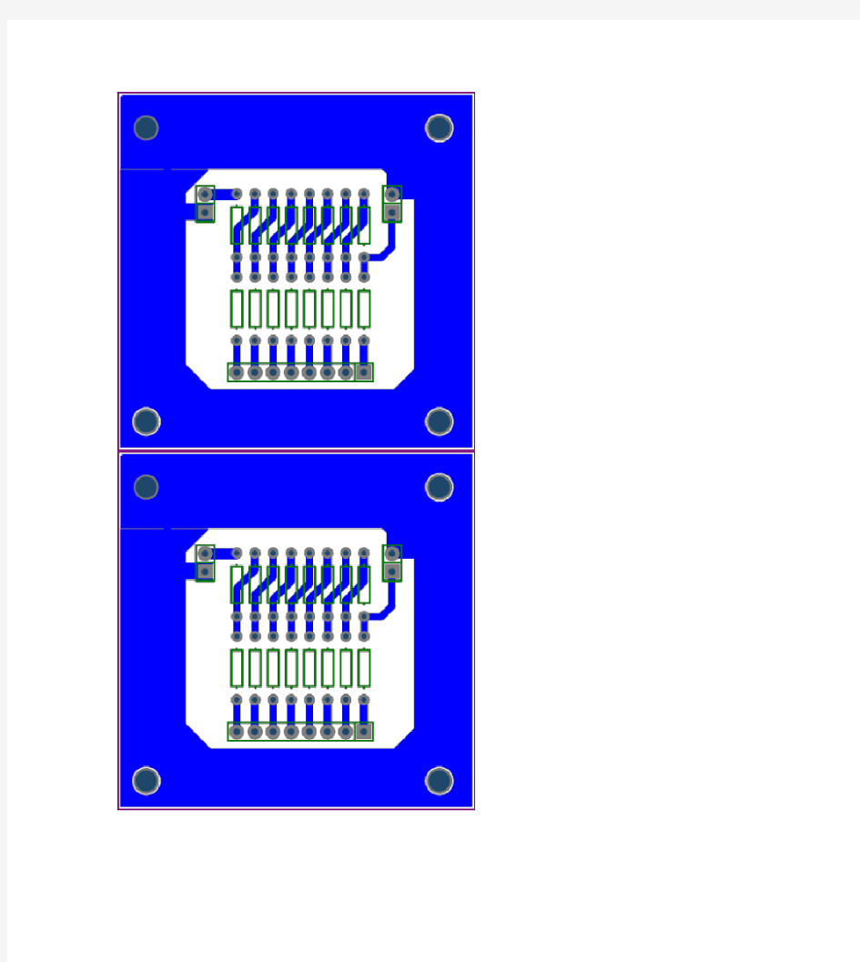 电阻网络DA转换器的PCB也原理图.