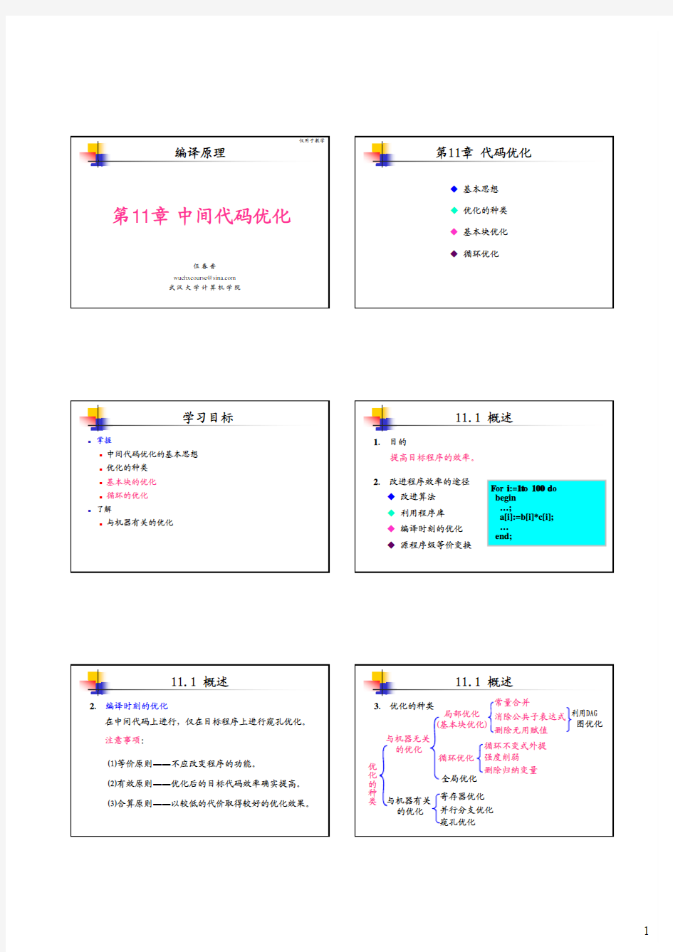 第11章 代码优化