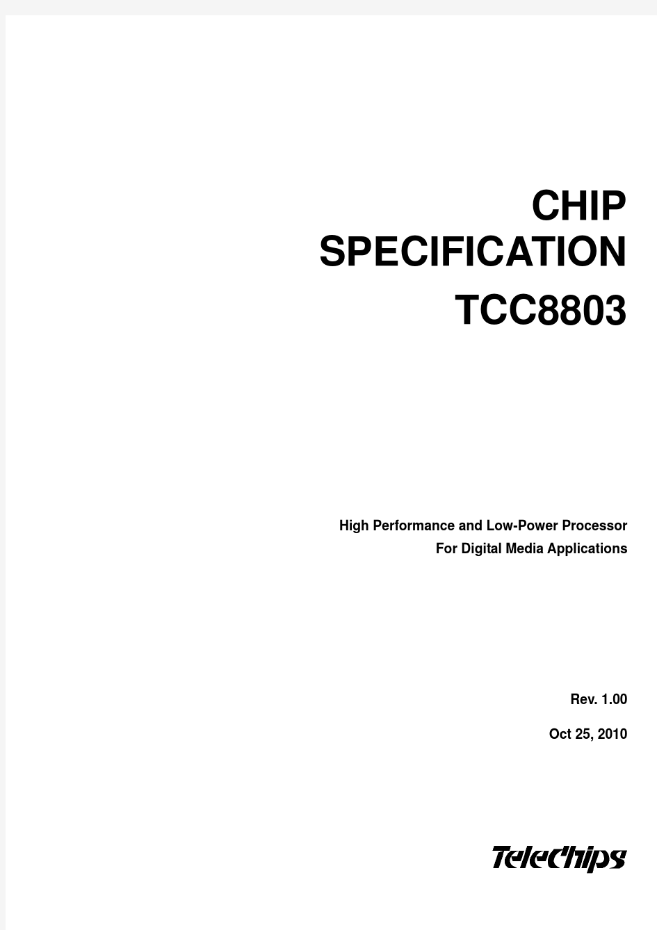 Telechips_TCC8803_CHIP_SPEC_V1.00