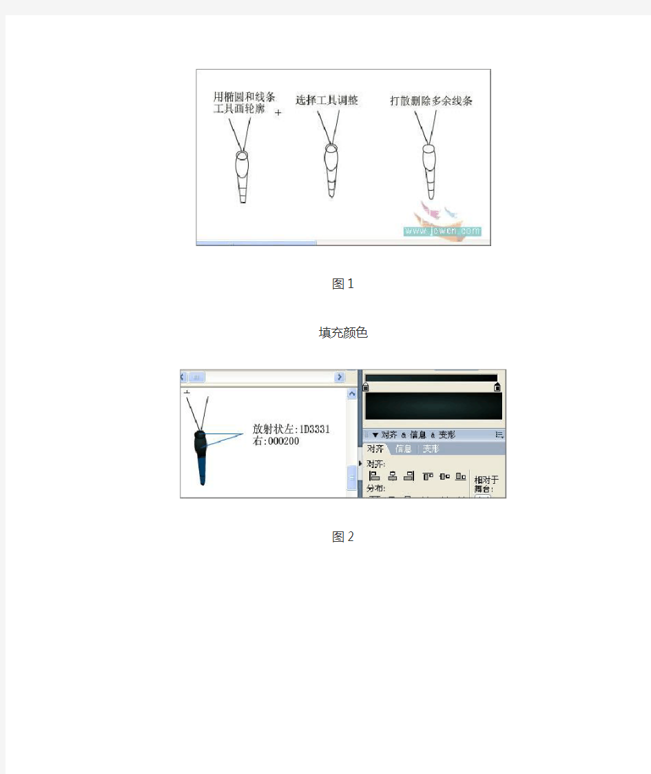 Flash鼠绘：逼真蝴蝶的画法