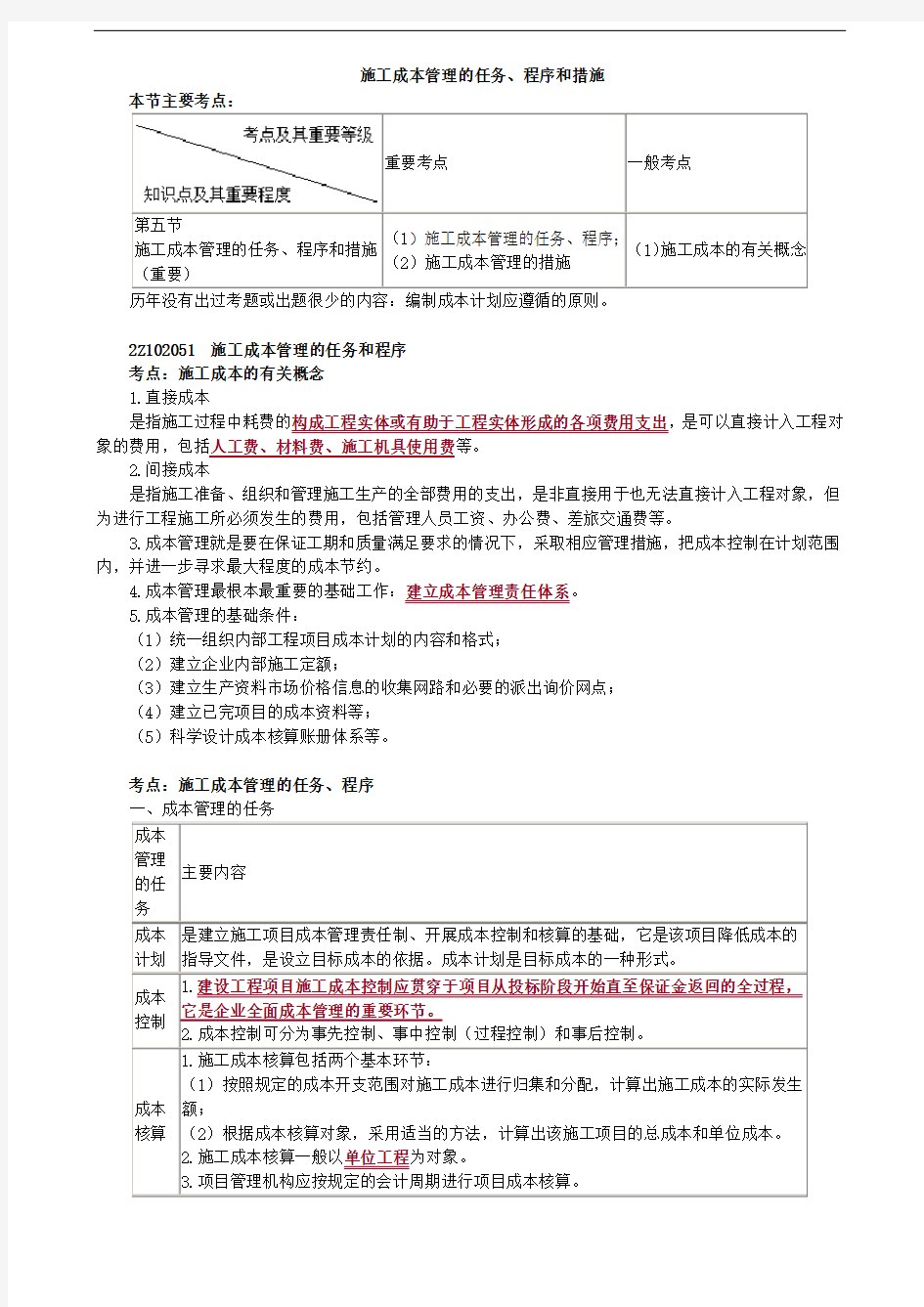 二级建造师管理基础讲义2051