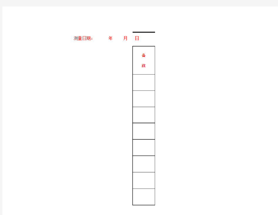 经纬仪导线测量计算表(最新)