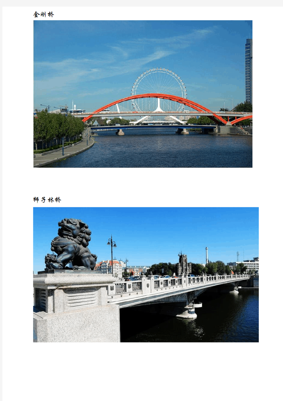 天津海河-桥-图片