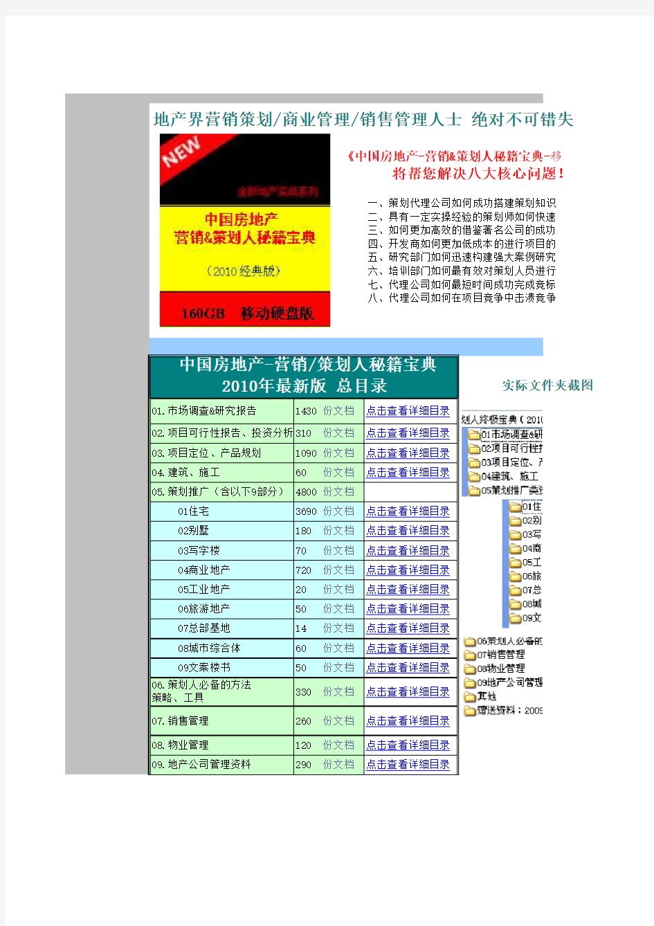 中国房地产-营销&策划人终极宝典(2010年最新经典版)