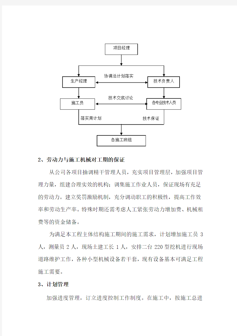 进度纠偏方案