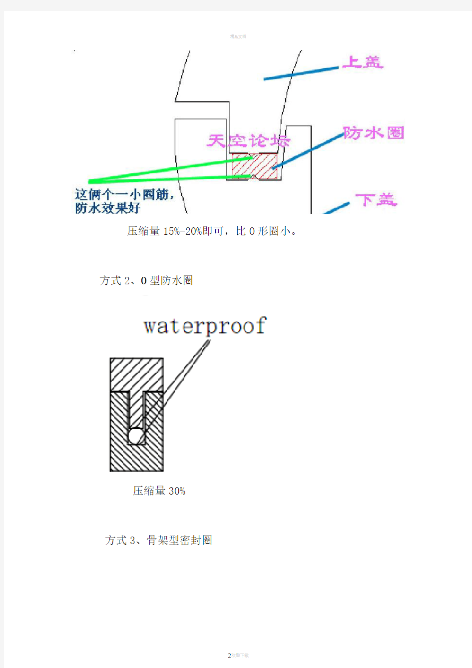 防水结构设计