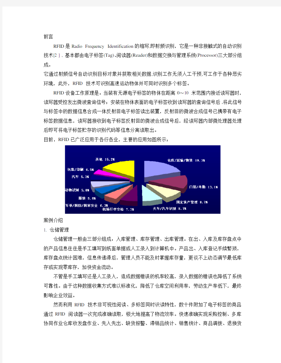 RFID技术应用