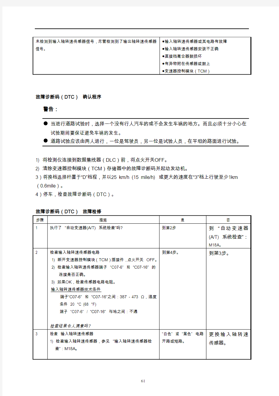 长安铃木全新天语SX4维修手册7