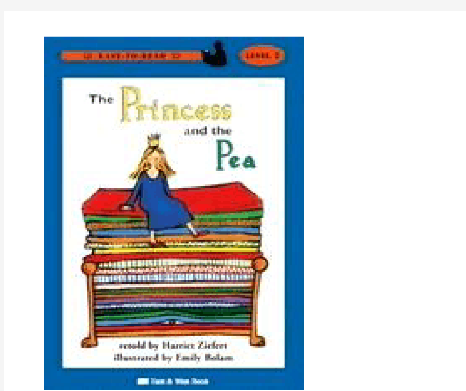 儿童英语故事中阶读本 The Princess And The Pea