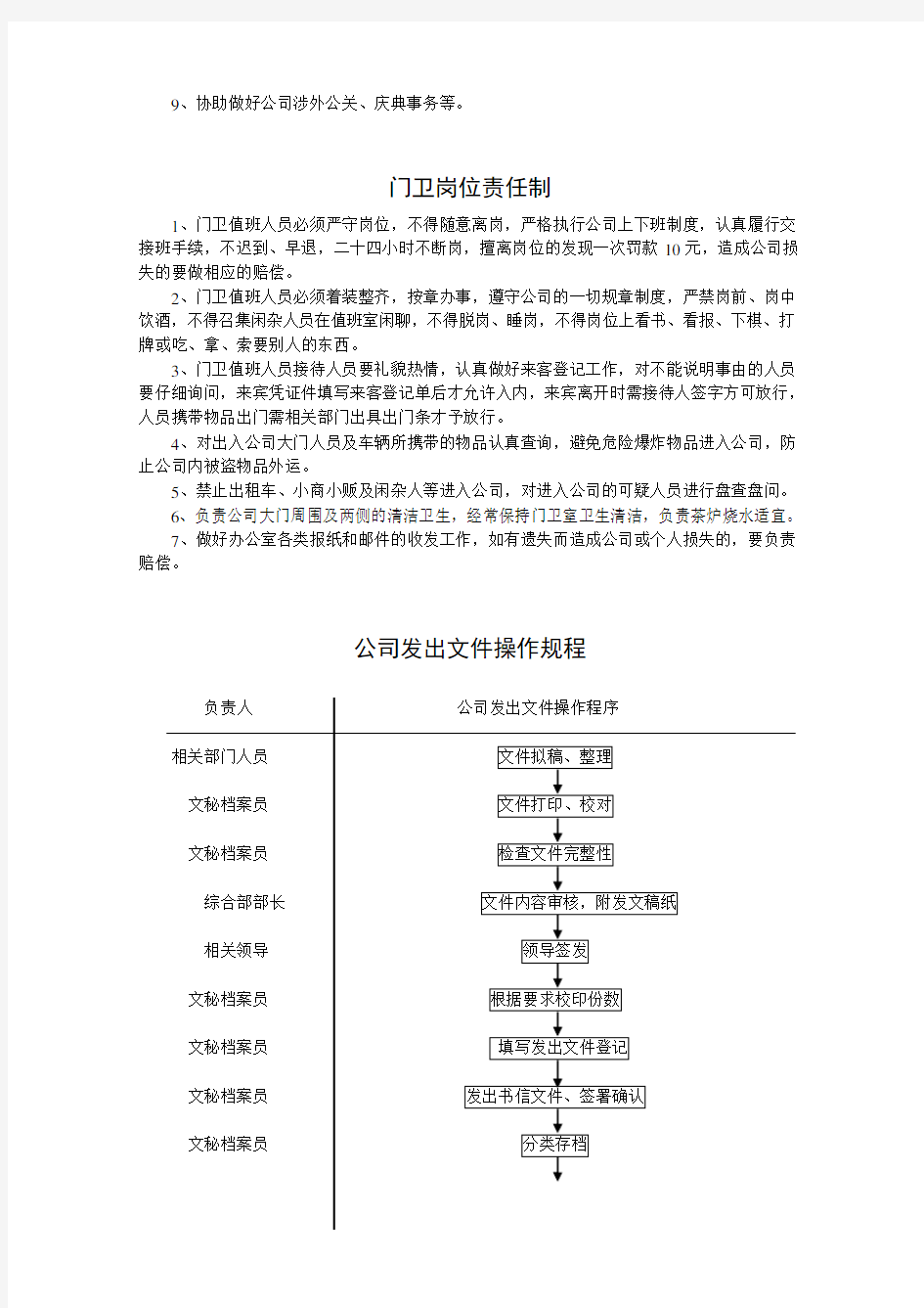 热力公司企业规章制度汇编