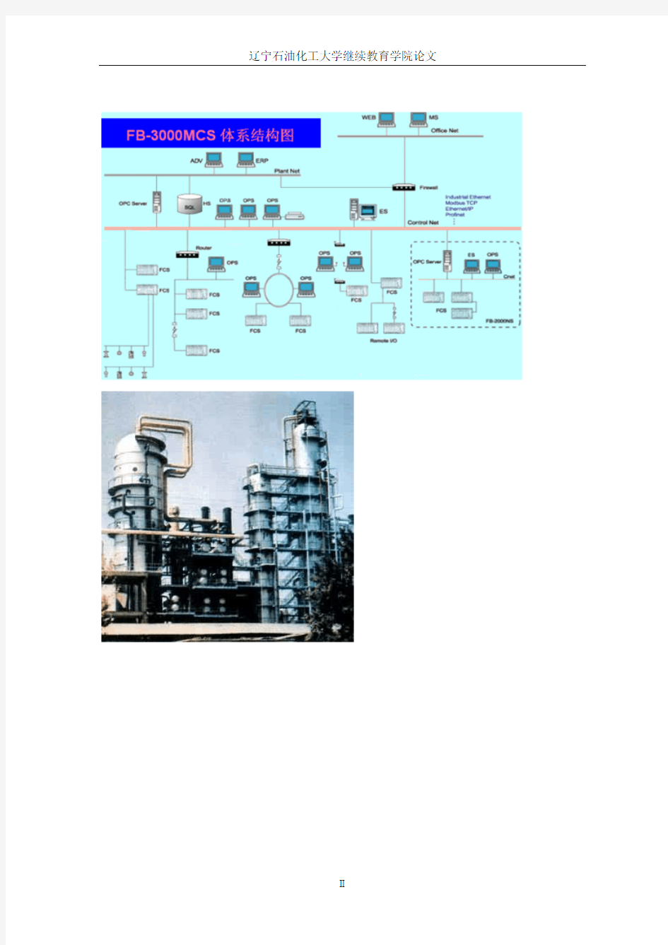 原油蒸馏装置常压塔控制系统