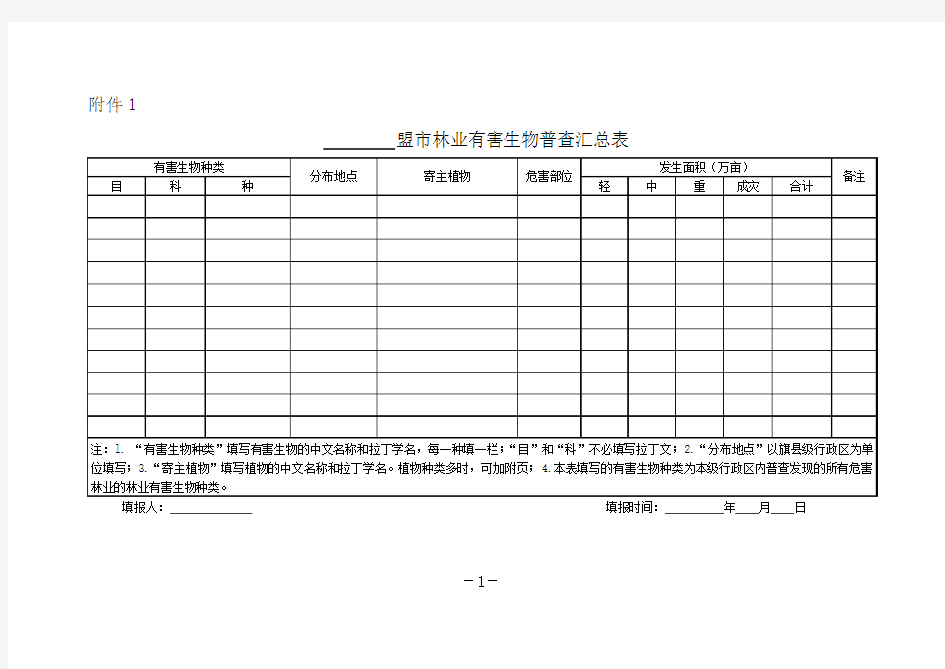 国家林业局关于在全国开展林业有害生物普查工作的通知