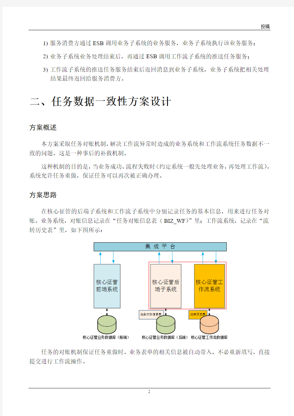 工作流任务数据一致性解决方案应用案例