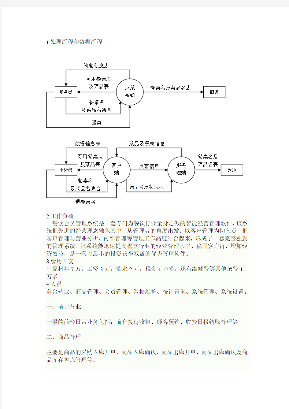 处理流程和数据流程