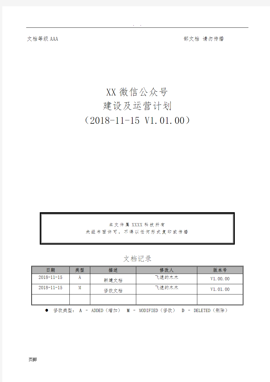 【超全超完整】XX微信公众号建设及运营计划