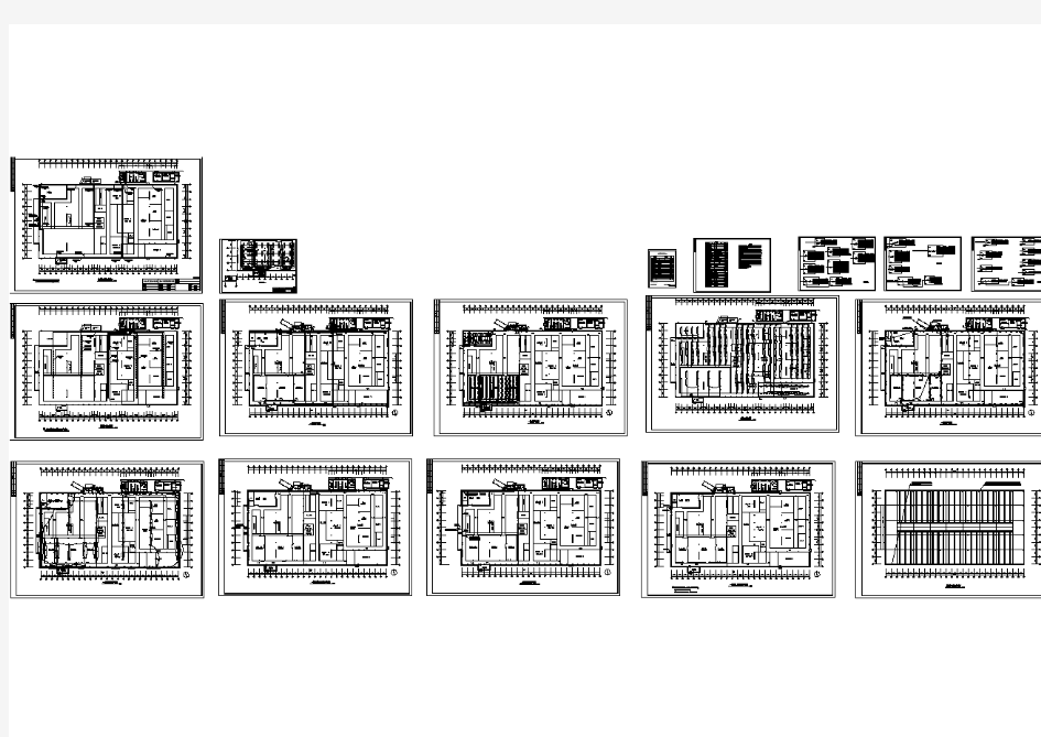 某集团项目厂房电气施工图(全套)