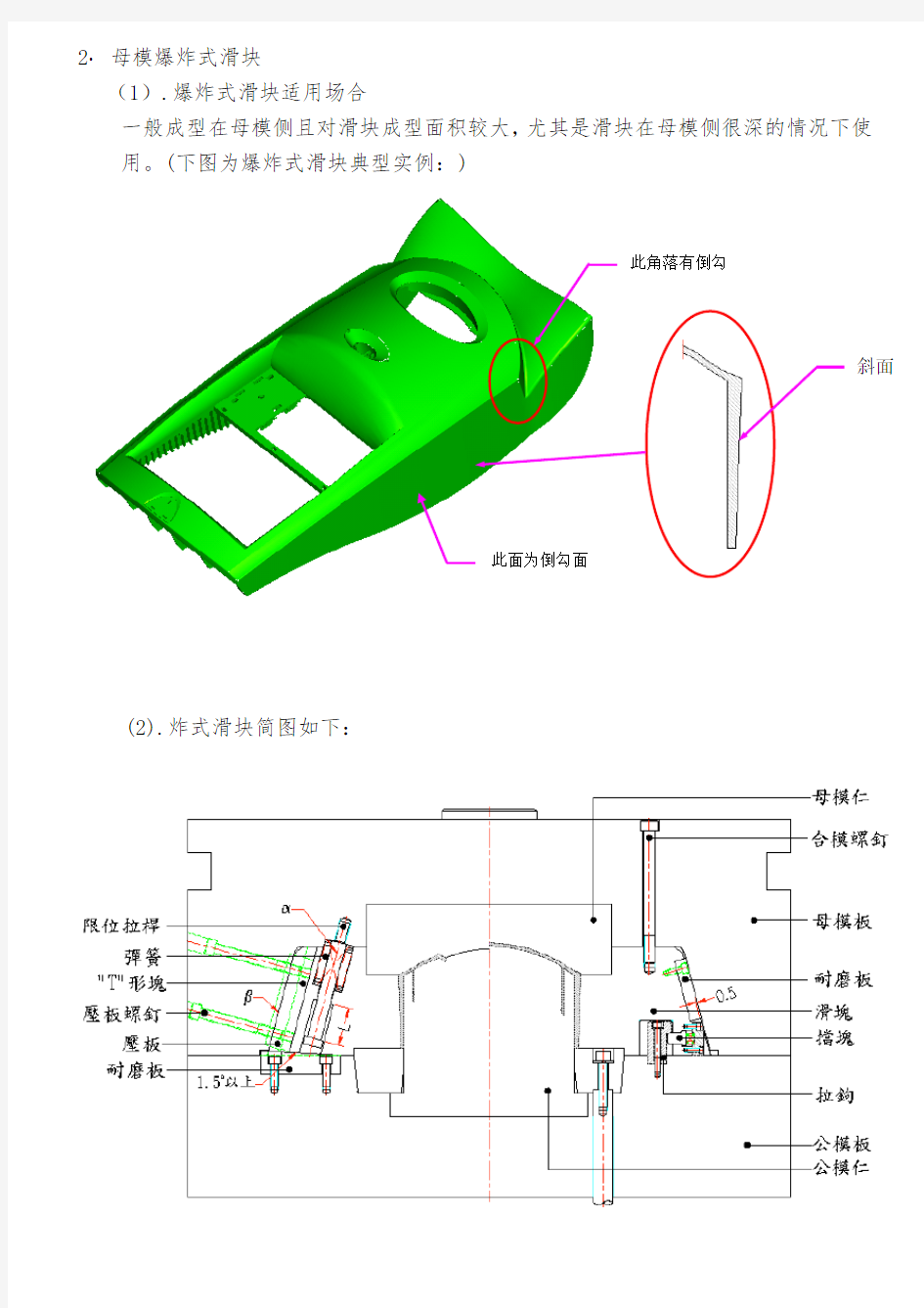 模具设计中各种滑块设计注意事项_03