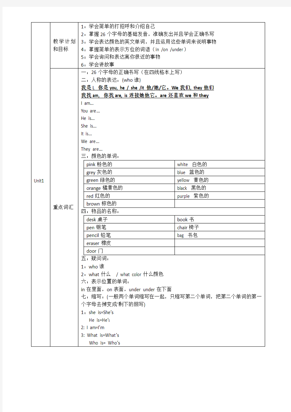 剑桥少儿英语课程计划