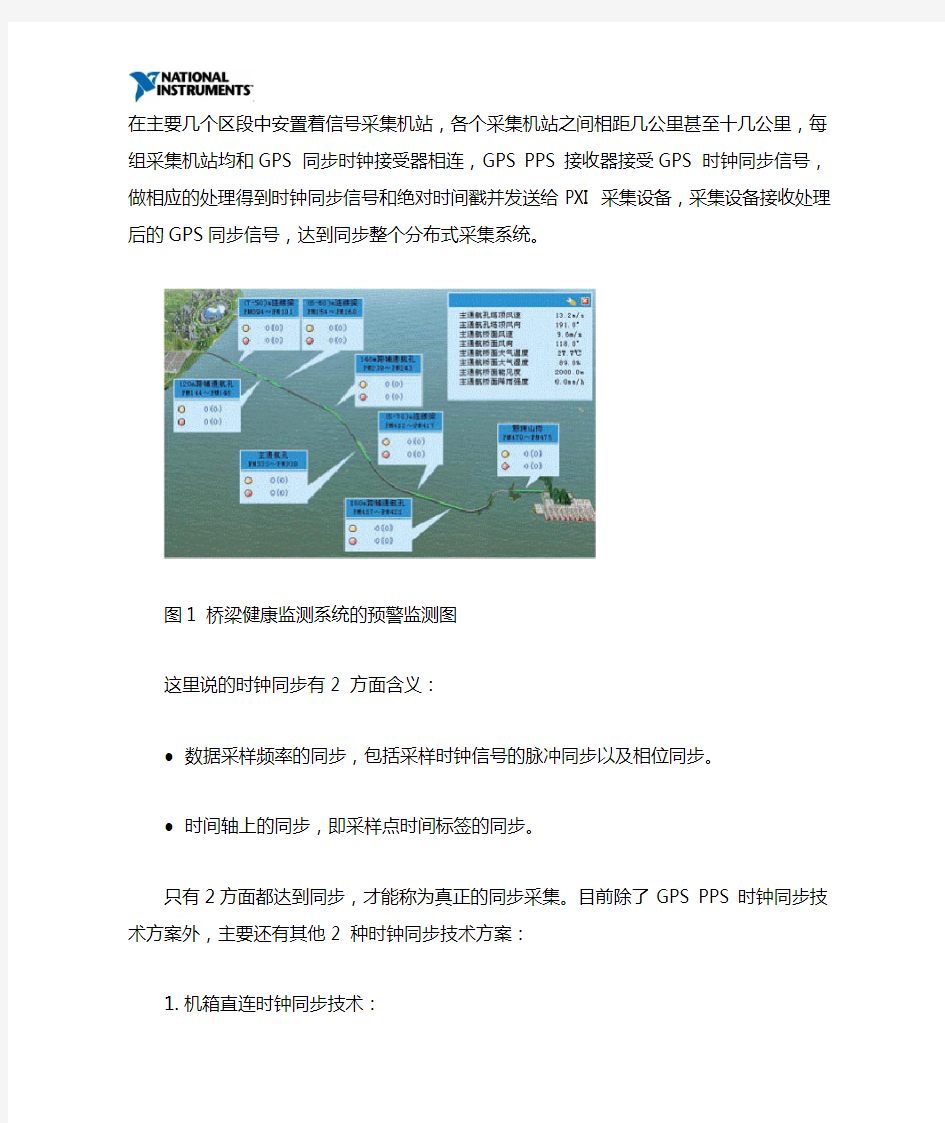 GPS技术实现分布式数据同步采集系统