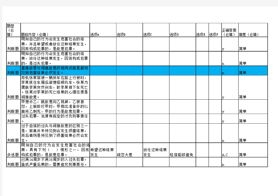 刑法基本知识