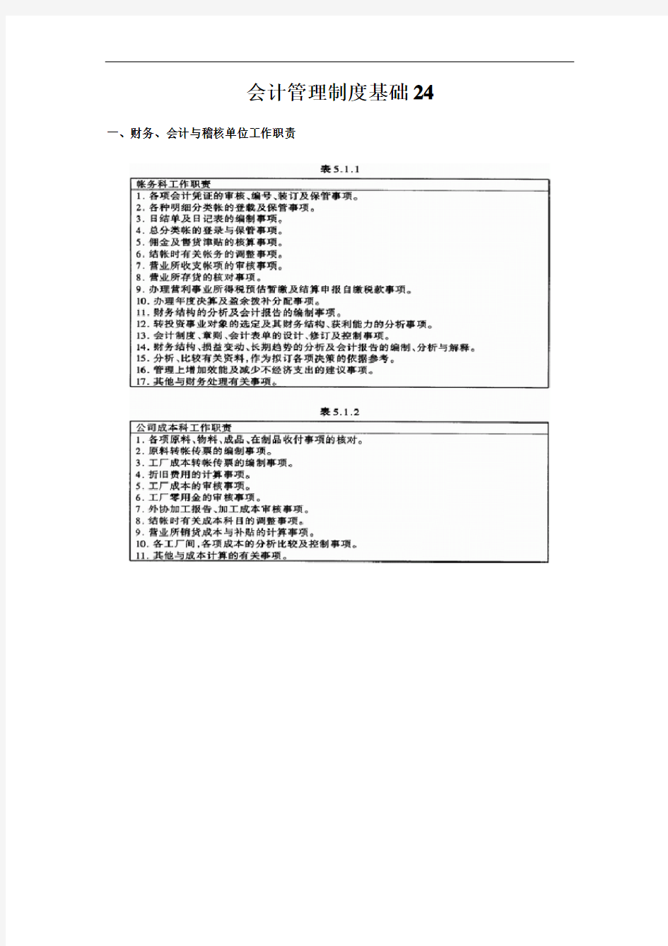 会计管理制度基础24