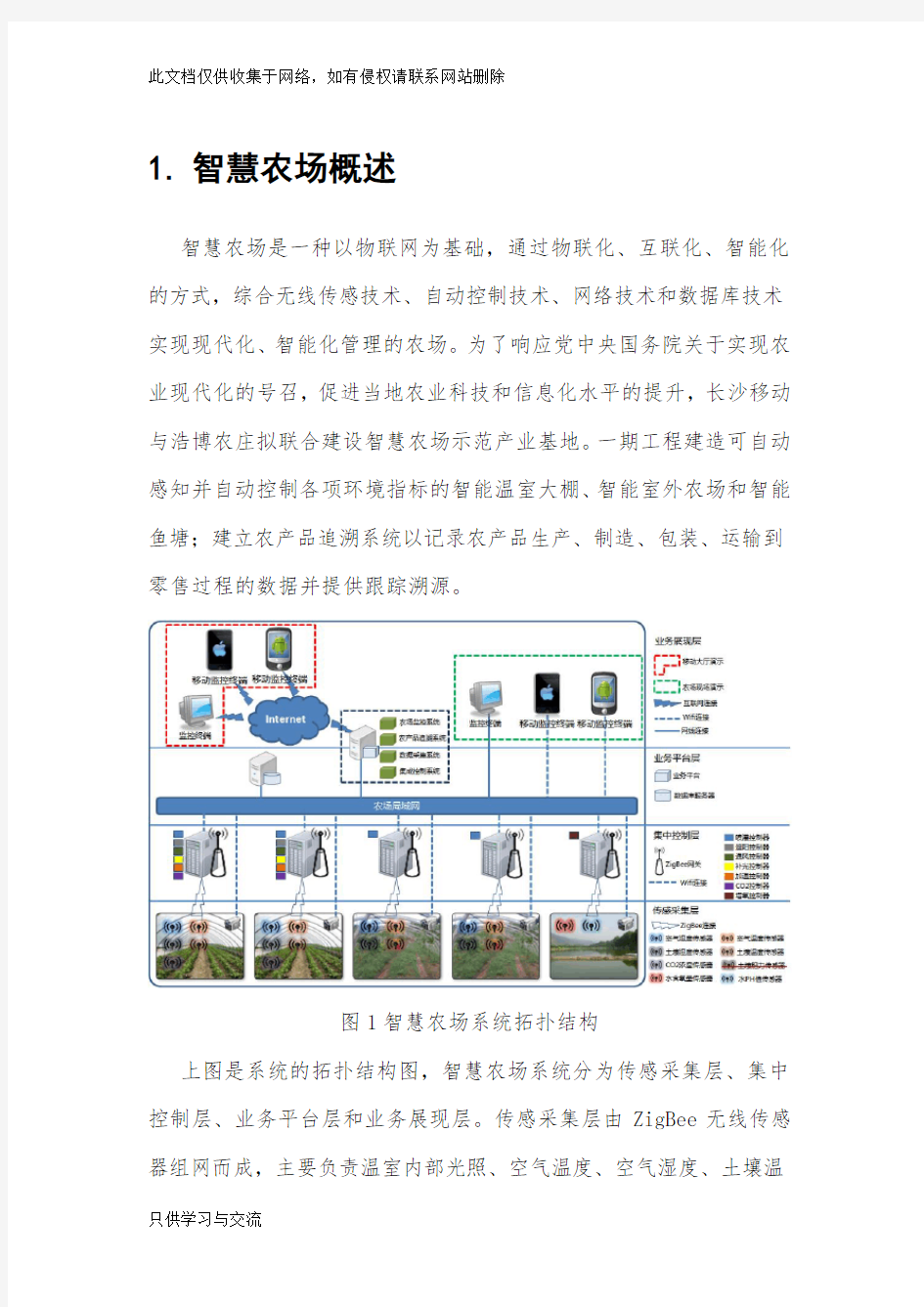 智慧农场演示方案讲课稿