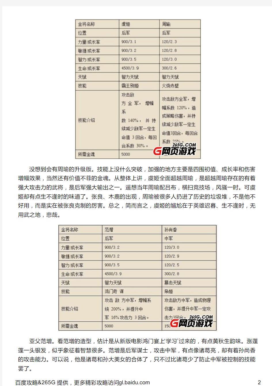 龙将120级金将选择推荐