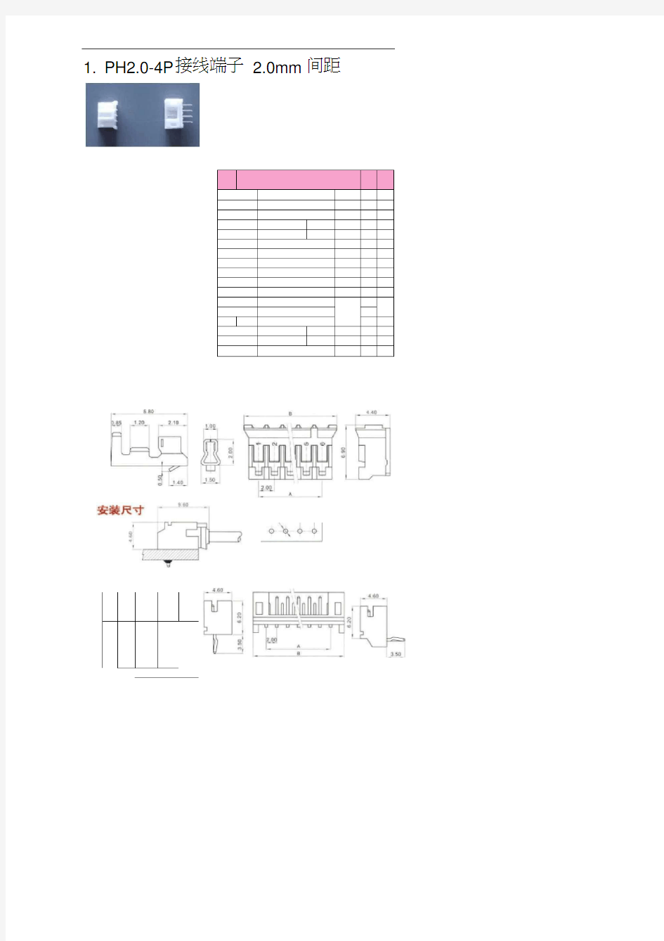 PCB直插连接器选型