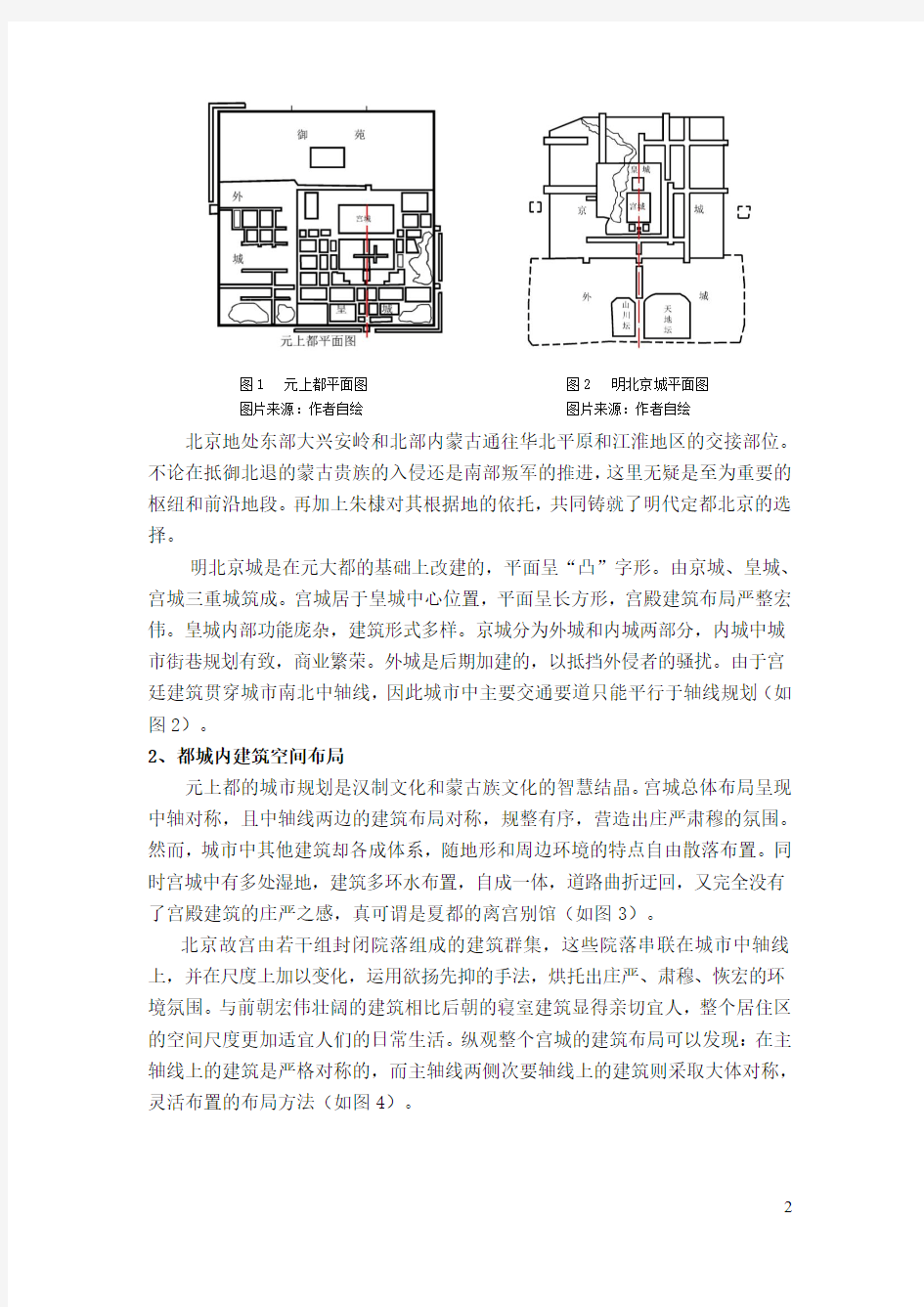 浅析元上都与北京故宫发展中传统文化理念对当代建筑的启示