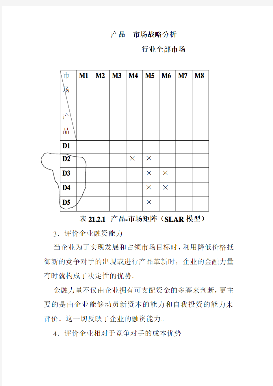 产品行业全部市场战略分析报告