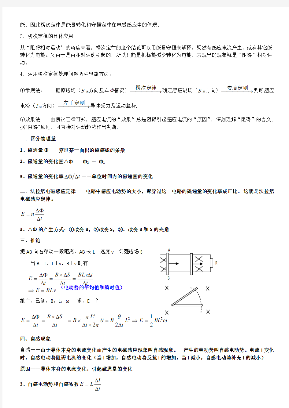 高考物理知识点之电磁感应