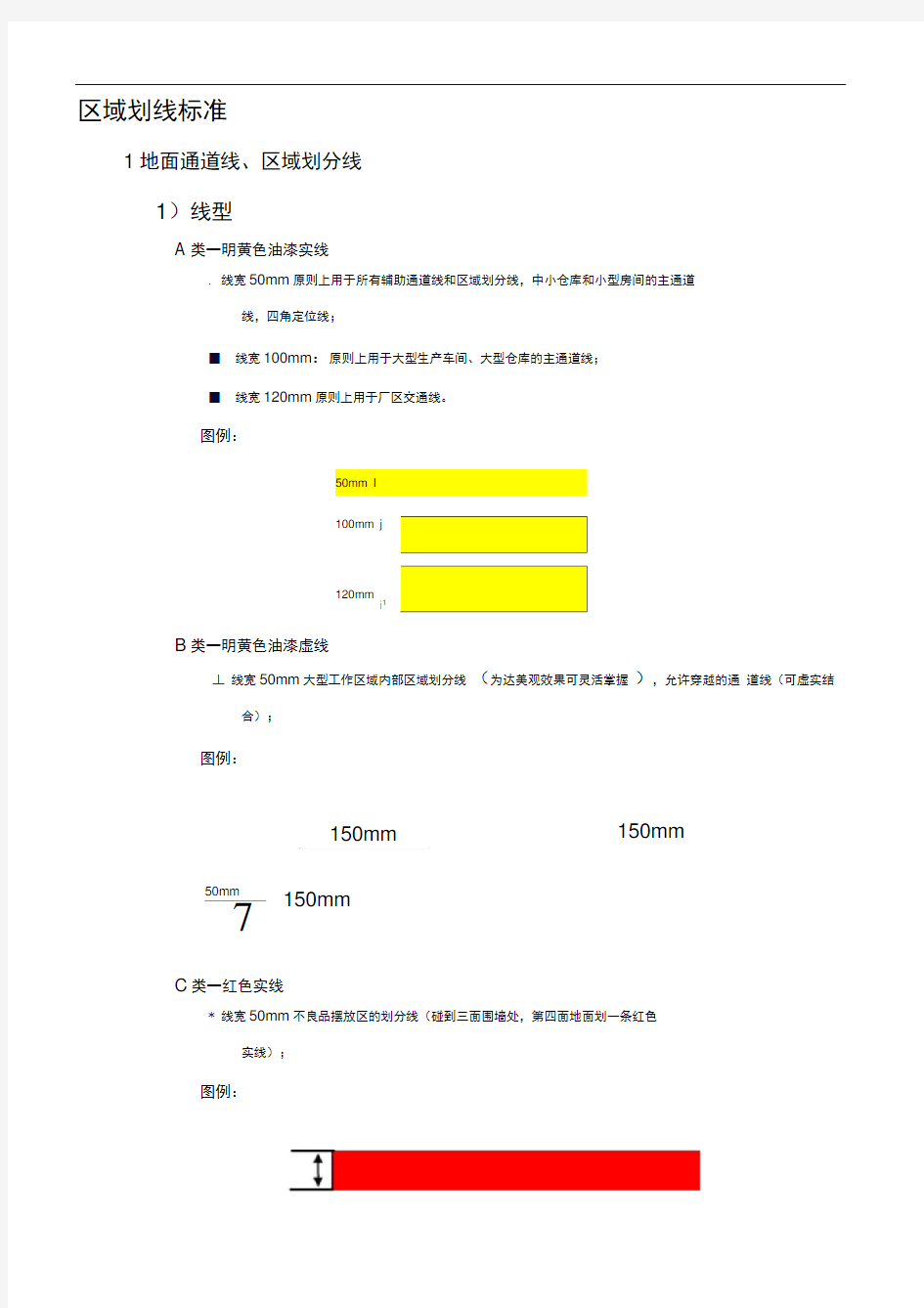 车间划线及标识管理