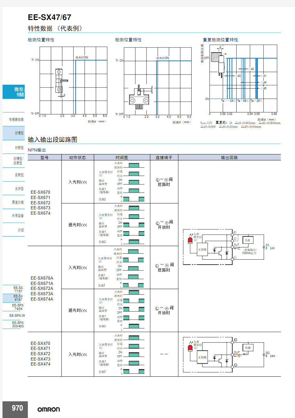 EE-SX674传感器接线图