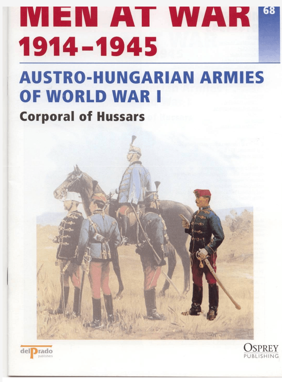 军服系列：奥匈帝国1