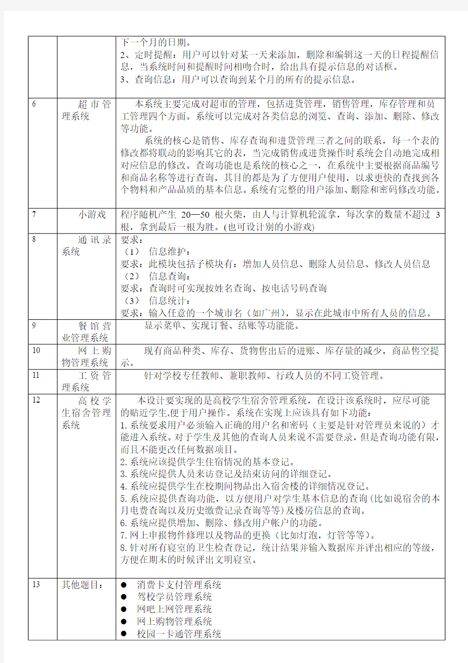 面向对象程序设计大作业