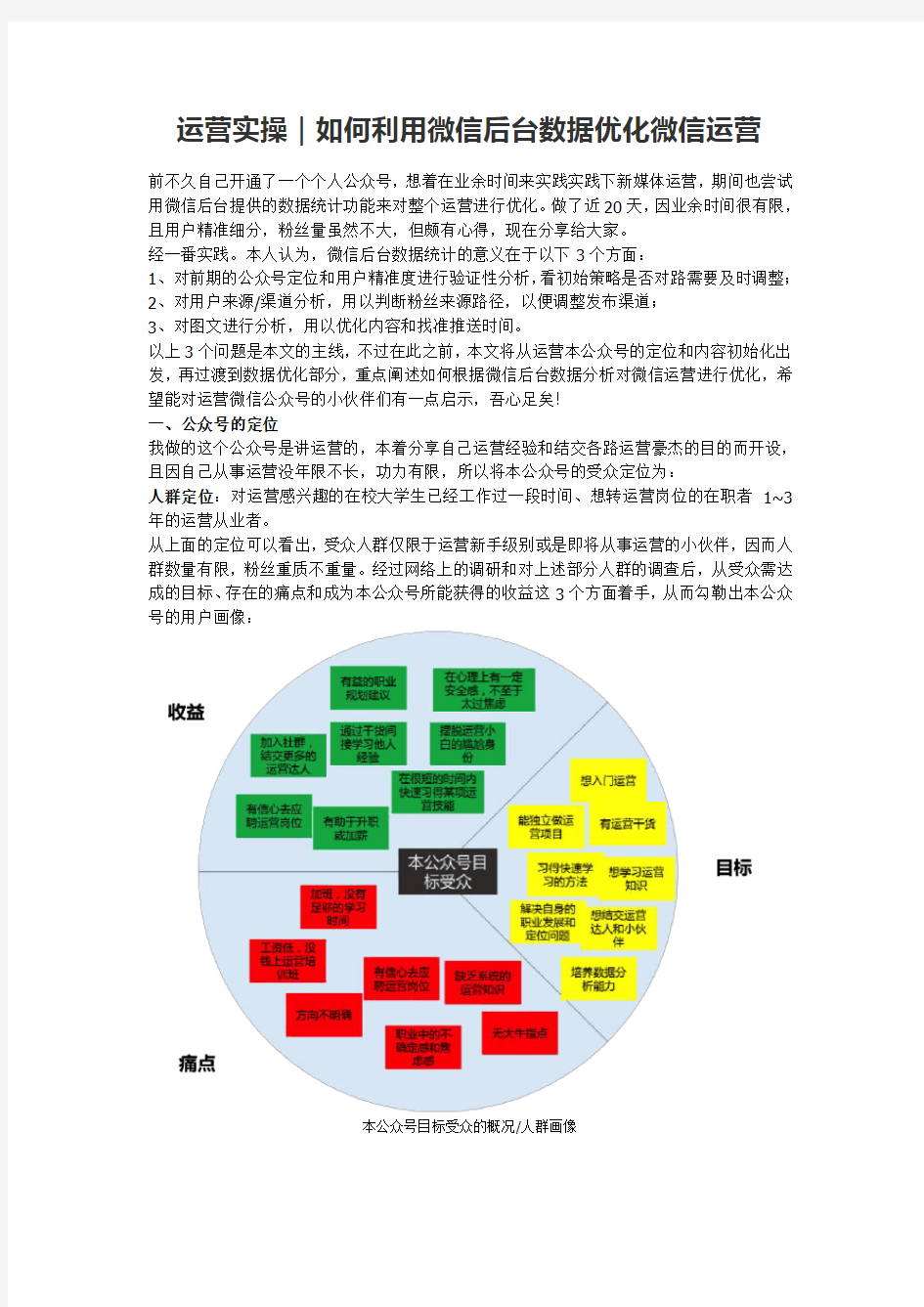 如何利用微信后台数据优化微信运营