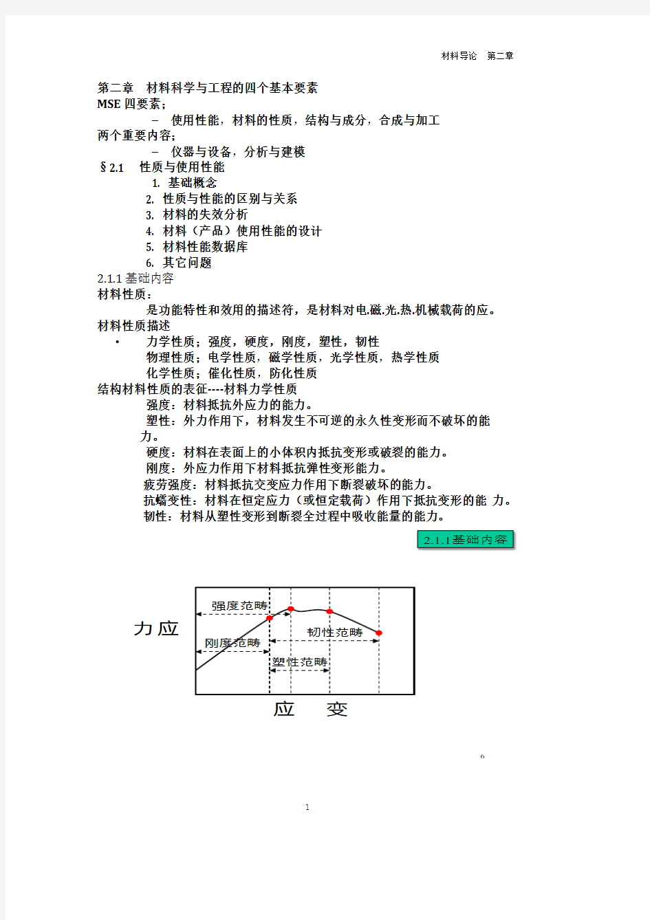 第二章  材料科学与工程的四个基本要素.pdf