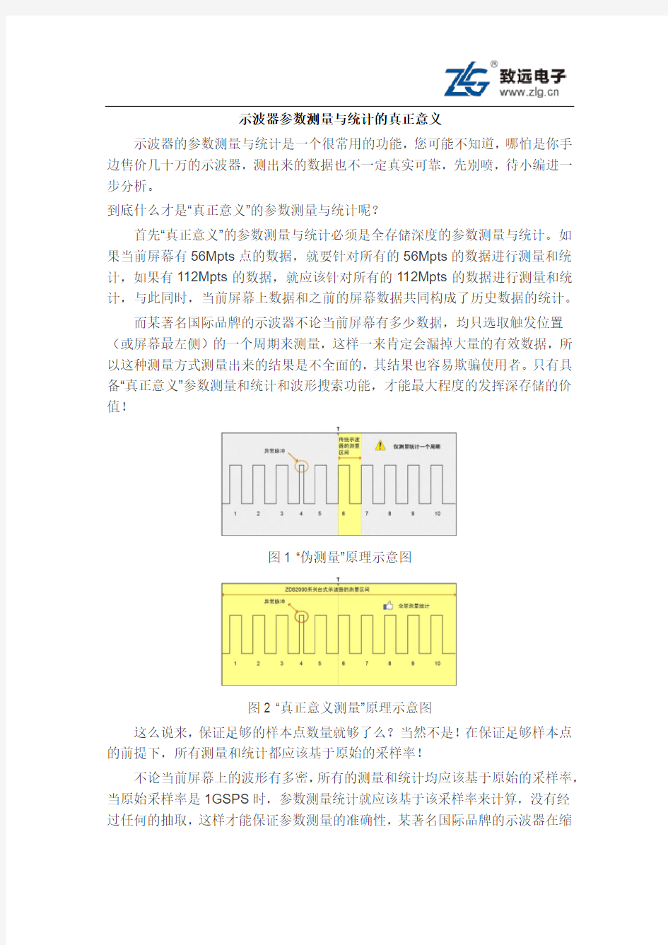 示波器参数测量与统计的真正意义