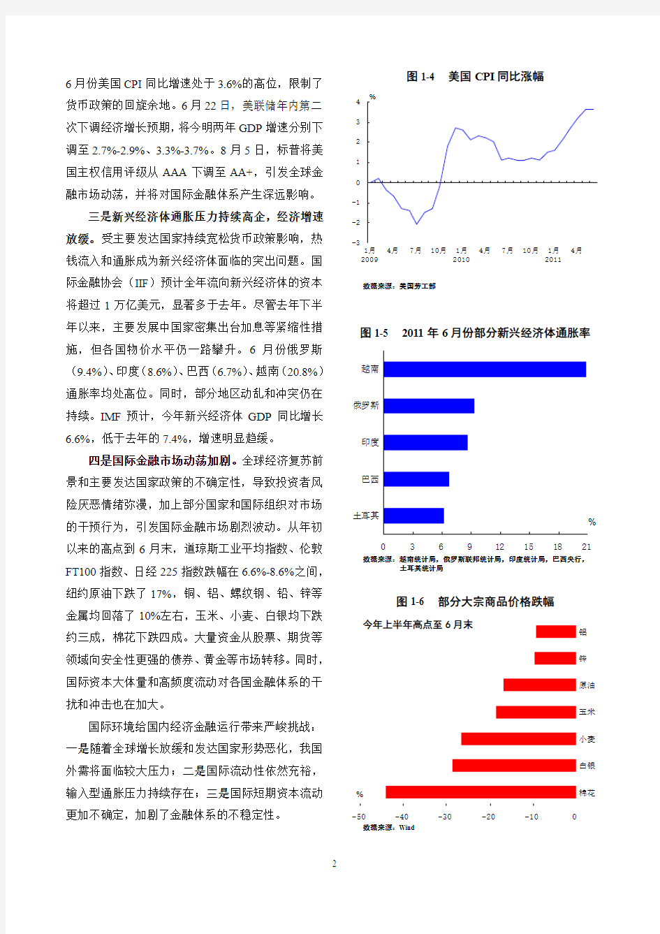 中国银行业运行报告(2011年第二季度)