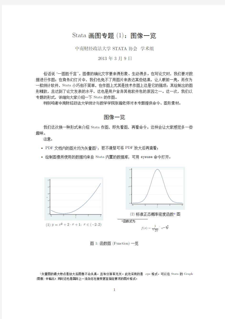 Stata_画图专题(1)：图像一览