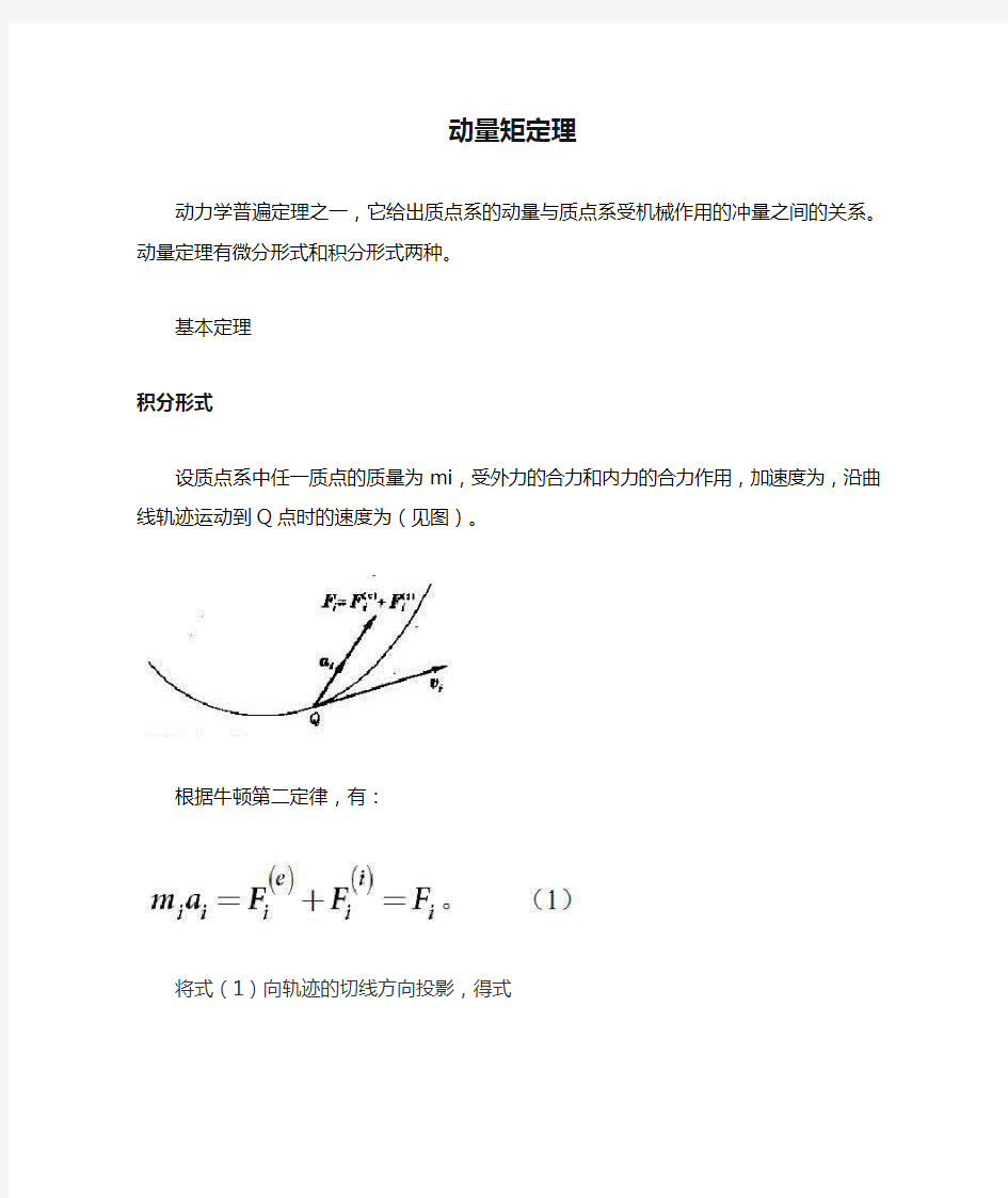 动量矩定理