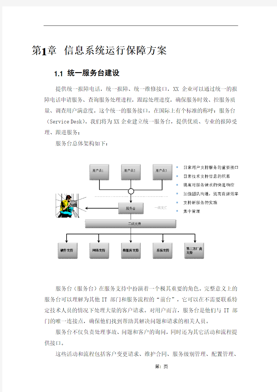 信息系统运行保障方案