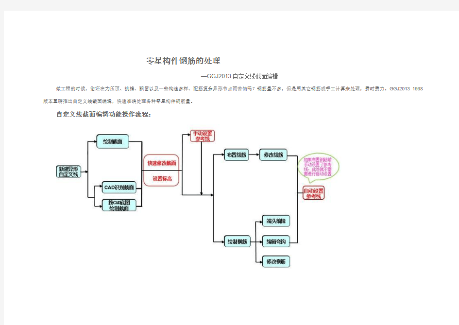 零星构件钢筋的处理