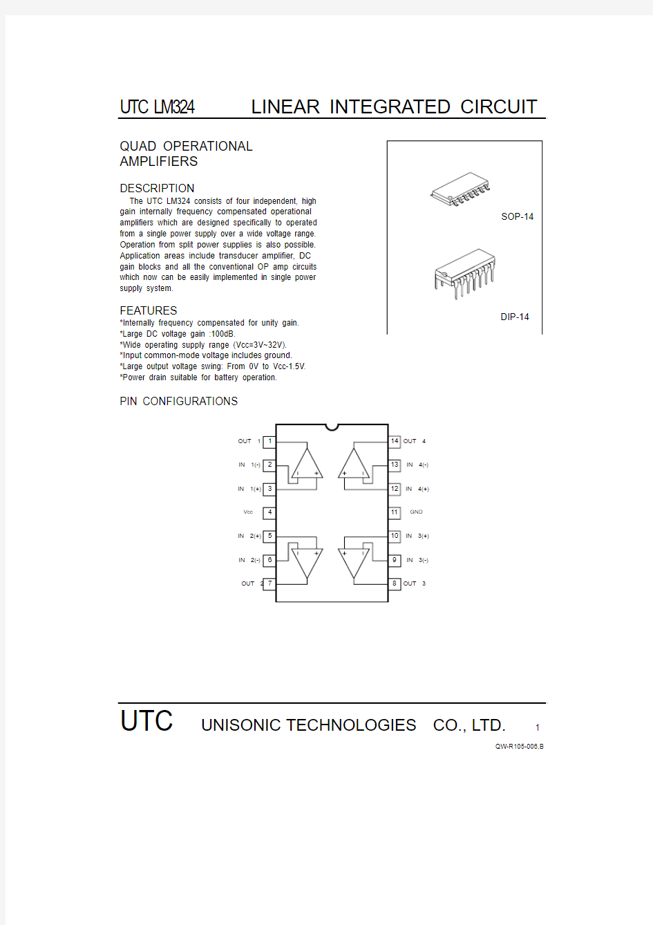 UTCLM324中文资料