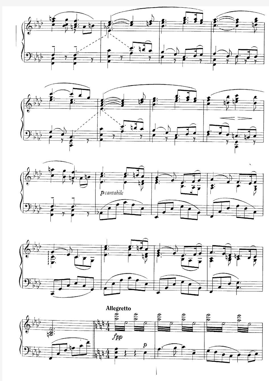 绿袖子主题幻想曲Vaughan Williams - Fantasia On Greensleeves (Arr Piano Solo)
