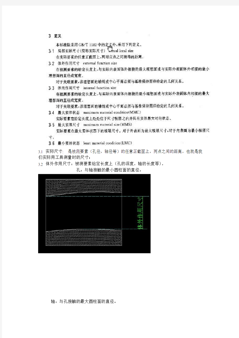 最大实体要求和最小实体要求解释