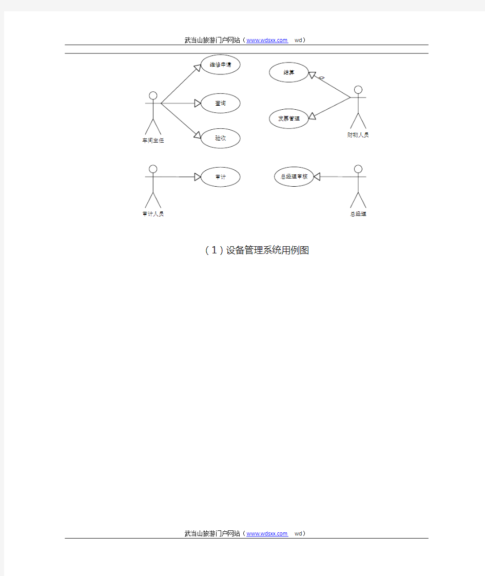 visio画的UML用例图和顺序图-