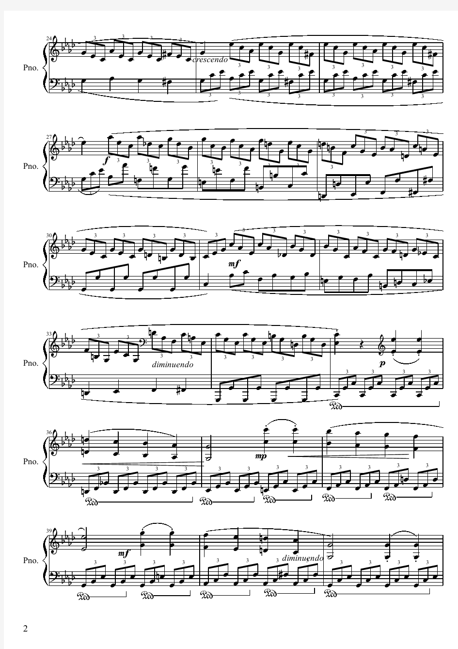 贝多芬第一钢琴奏鸣曲钢琴谱(第四乐章)-Op.2-No.1(高清原版PDF)