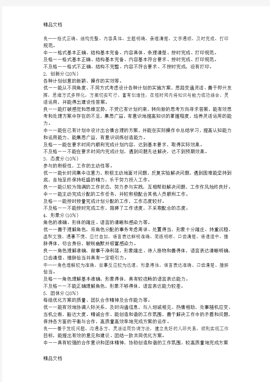 本课程考核方式为考查学习资料